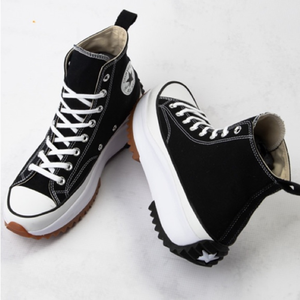 Converse Run Star Hike High Black Gum Platform Sneaker